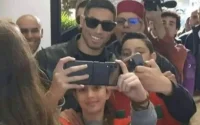 Achraf Hakimi accueilli en héros à Ksar El-Kébir