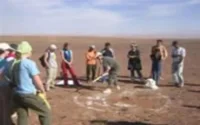 Une classe Solidarité française achève le projet d'une ferme agricole à Ouarzazate