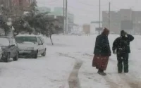Importantes chutes de neige au Maroc