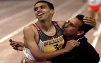 Hicham El Guerrouj vise le record du monde du 5000 m en 2005