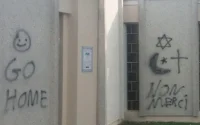 France : tags antimusulmans à Rennes