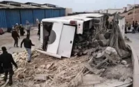 Terrible accident d'autocar à Agadir : 2 morts et 26 blessés graves