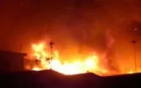 L'incendie de la raffinerie de pétrole n'a pas fait de victimes