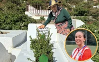 Faten travaillait dans ce cimetière de Tétouan : sa mère y entretient désormais sa tombe