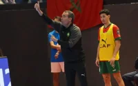 Hicham Dguig tacle Walid Regragui