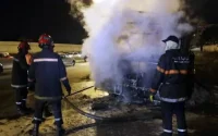 Casablanca : incendie à la fourrière communale de Sidi Othmane
