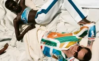 Nicolas Cage pose pour la nouvelle campagne de la marque Casablanca