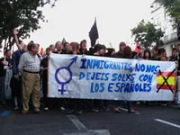 Murcie : Des marocains manifestent pour leur régularisation